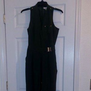 Marylin Monroe lightweight jumpsuit Green XS Belted RGUC